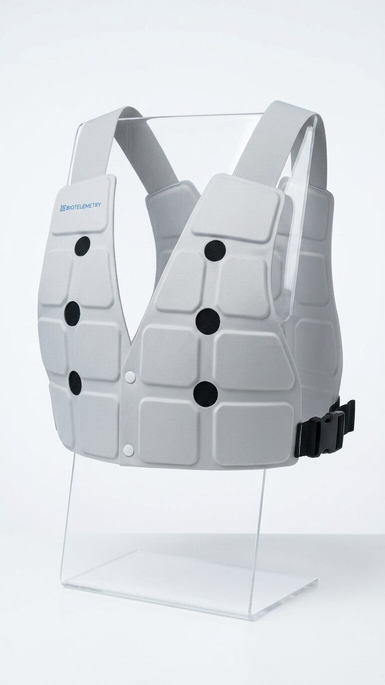 Packshot du gilet TerraKool VESTE — version standard sur support neutre